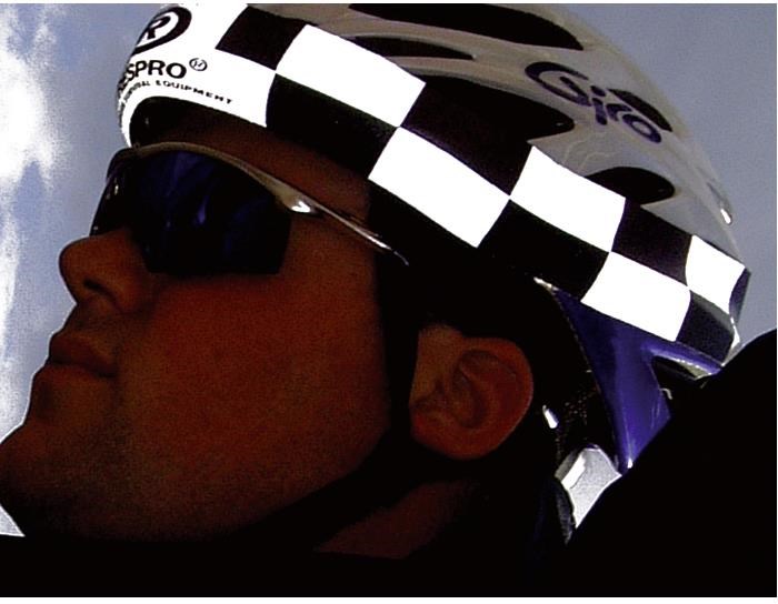 Hump Hi-viz Nitesight Helmet Band Chequered product image