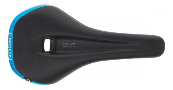 blue mtb saddle