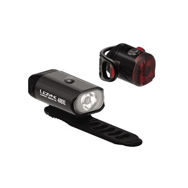 Lezyne Mini Drive 400XL/Femto USB Light Set