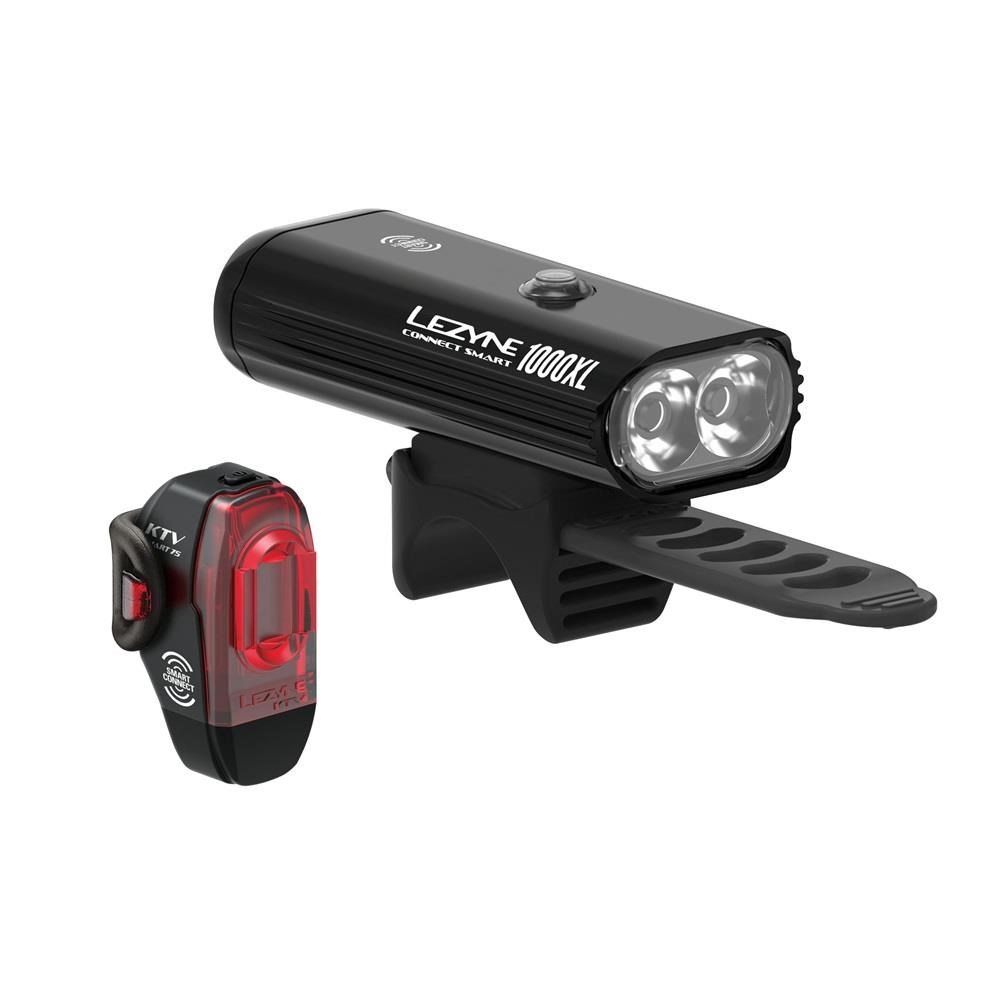 Lezyne Connect Smart 1000XL/KTV Smart USB Rechargeable Light Set product image