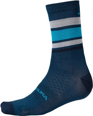 Endura BaaBaa Merino Stripe Cycling Socks II - 1-Pack