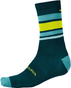 Endura BaaBaa Merino Stripe Cycling Socks II - 1-Pack