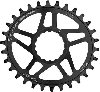 Wolf Tooth Elliptical Direct Mount Chainring for Race Face Cinch for Shimano 12spd Chain