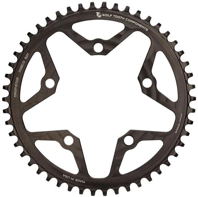 110 BCD Flat Top Cyclocross Chainring image 0