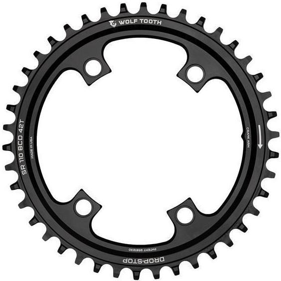 Wolf Tooth 110 BCD Asymetric 4-Bolt  Chainring for SRAM Cranks product image