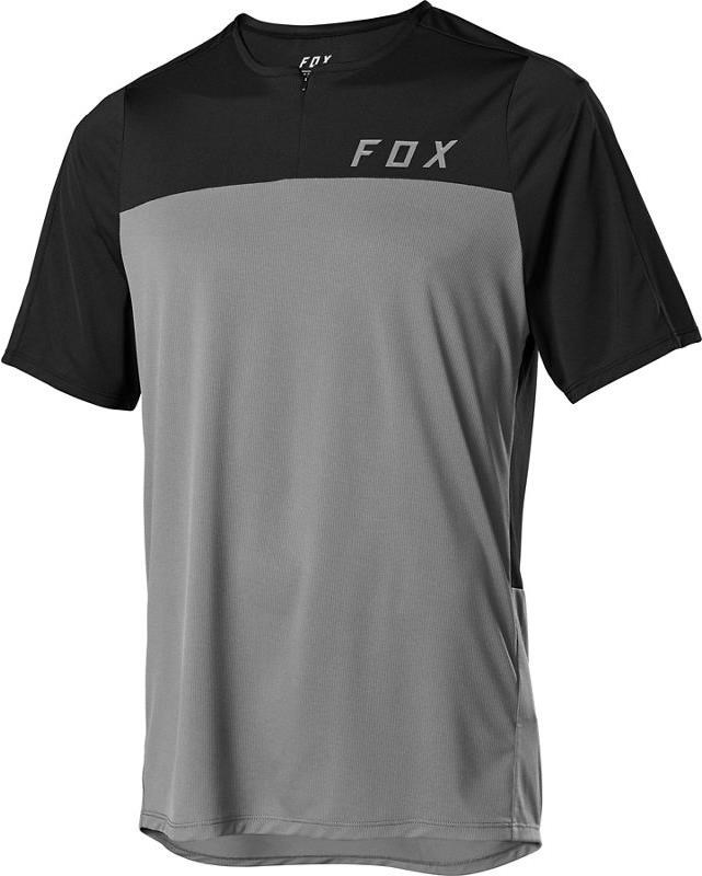Fox Clothing Flexair Zip Short Sleeve Jersey product image