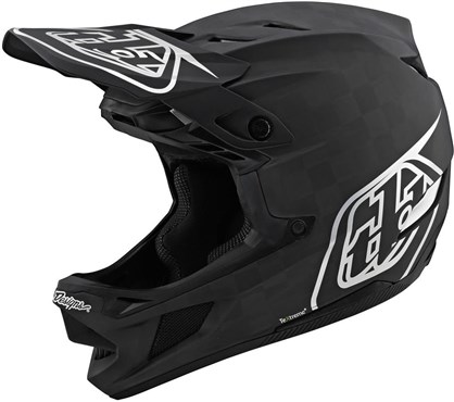 Troy Lee Designs D4 Carbon Stealth Full Face MTB Helmet - 2020 - Stealth Black / Medium / 57cm / 58cm