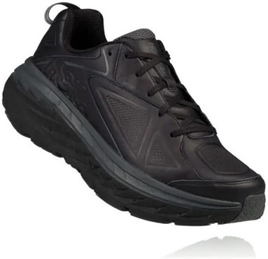 hoka bondi leather shoes