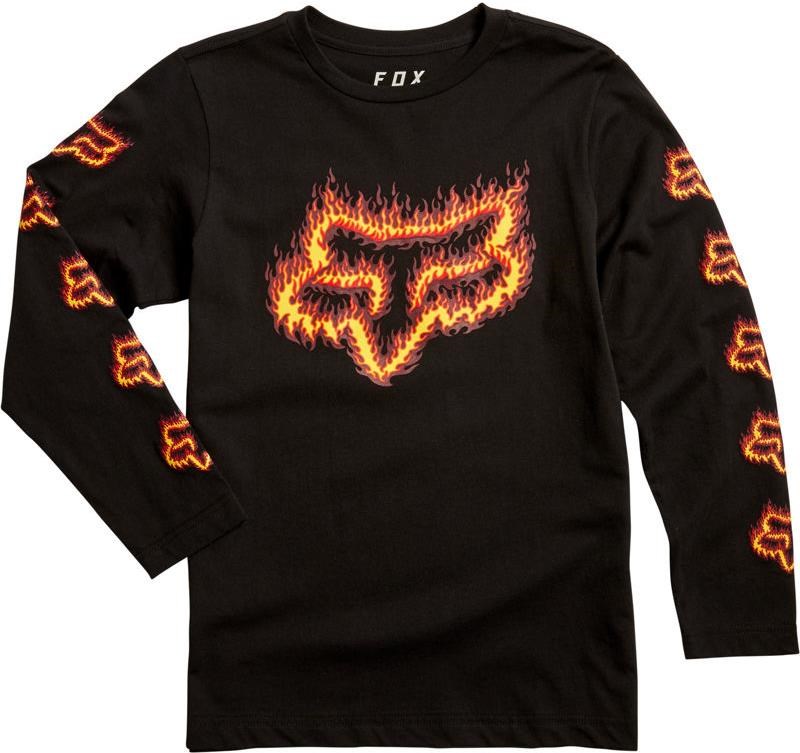 Fox Clothing Youth Flame Head Long Sleeve Tee product image