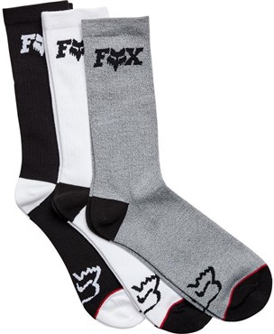 Fox Clothing FHeadX Crew Socks 3 Pack