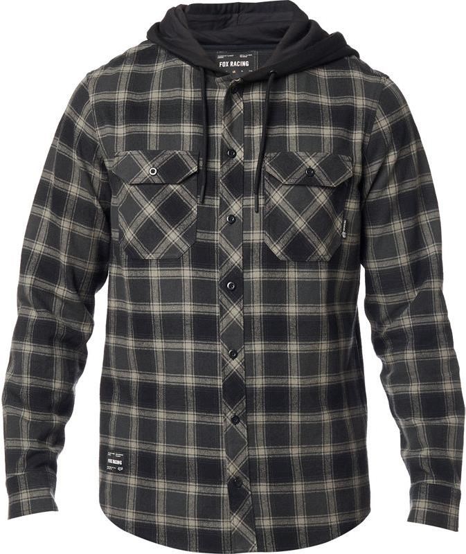 Fox Clothing Avalon Hooded Flannel Shirt product image