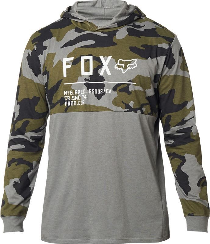 Fox Clothing Non Stop Camo Hooded Long Sleeve Knit Jersey product image
