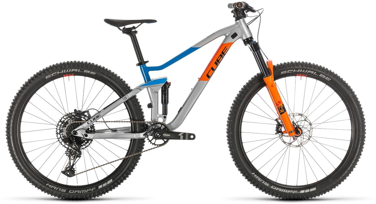 Cube Stereo 120 Youth 27.5" 2020 - Trail Full Suspension MTB Bike product image