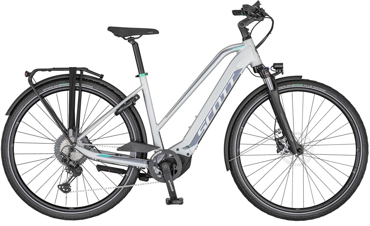 Scott Sub Sport eRIDE 10 Womens 2020 - Electric Hybrid Bike product image