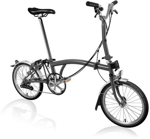 Brompton M6L - Metallic Graphite 2020 - Folding Bike product image