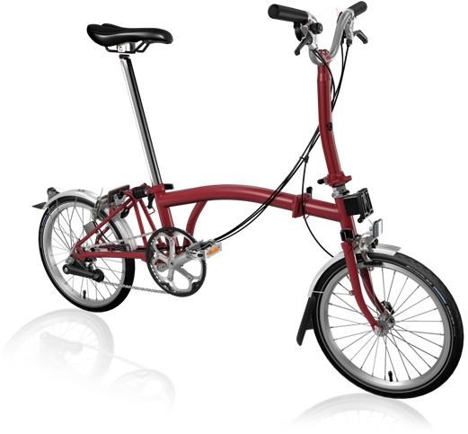 Brompton M6L - House Red 2020 - Folding Bike product image