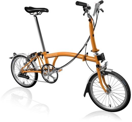 Brompton M6L - Matte Orange 2020 - Folding Bike product image