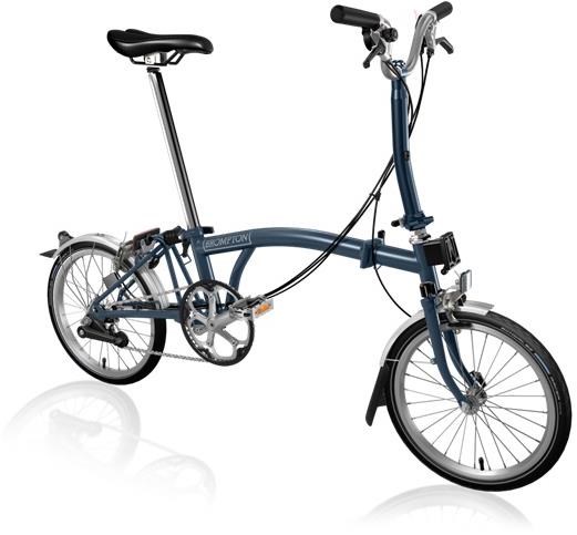 Brompton M6L - Tempest Blue 2020 - Folding Bike product image