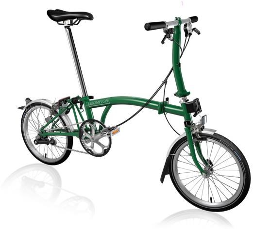 Brompton S3L - Racing Green 2020 - Folding Bike product image