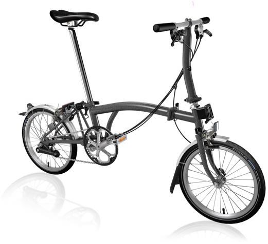 Brompton S6L - Metallic Graphite 2020 - Folding Bike product image