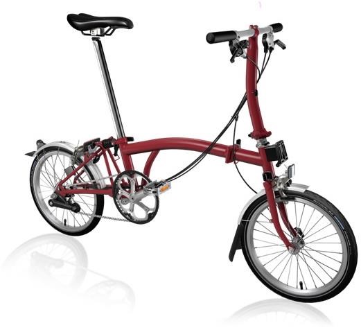 Brompton S6L - House Red 2020 - Folding Bike product image
