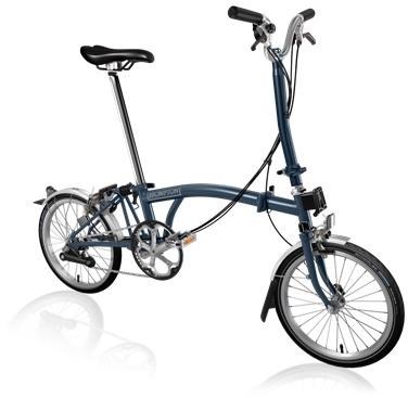 Brompton H6L - Tempest Blue 2020 - Folding Bike product image