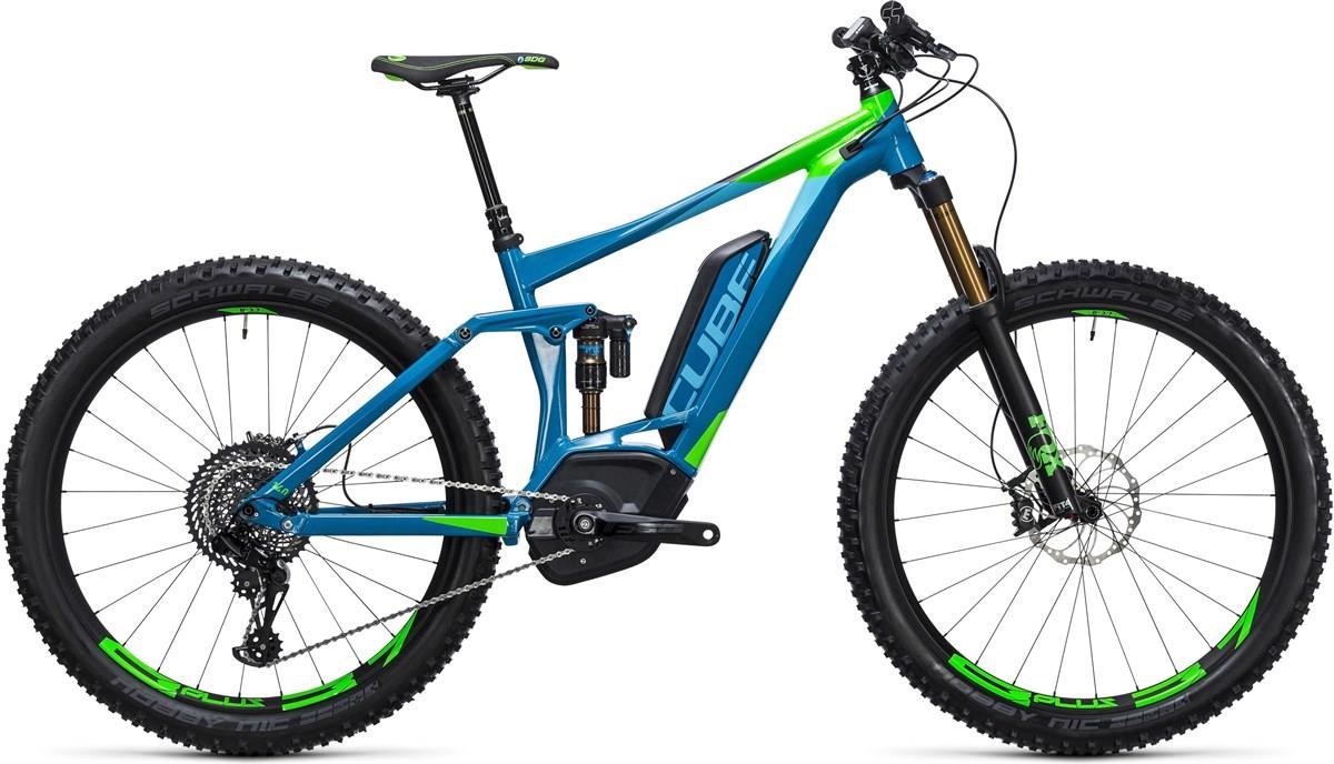 Cube Stereo Hybrid 140 HPA 27.5"+ SLT 500 - Nearly New - 20" 2017 - Electric Mountain Bike product image