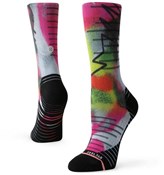 Stance Monitor Crew Womens Cycling Socks