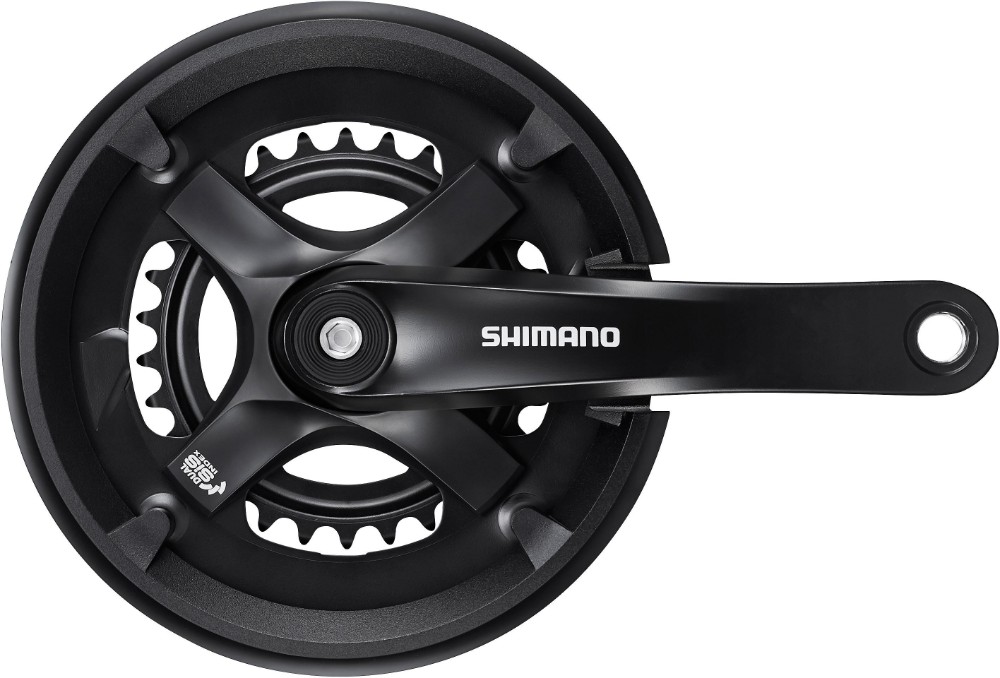 FC-TY501 Shimano Tourney 7/8 Speed Chainset image 0