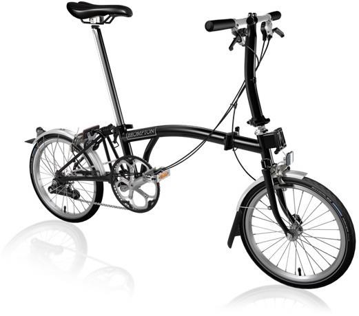 Brompton S2L - Black 2020 - Folding Bike product image