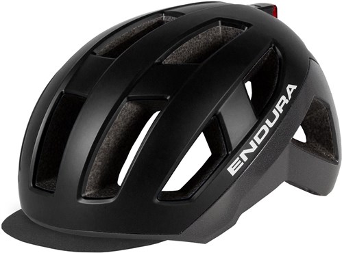 Endura Urban Luminite Urban Cycling Helmet Includes USB Rechargeable LED Light