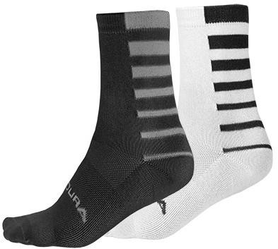 Coolmax Stripe Cycling Socks II - 2-Pack image 0