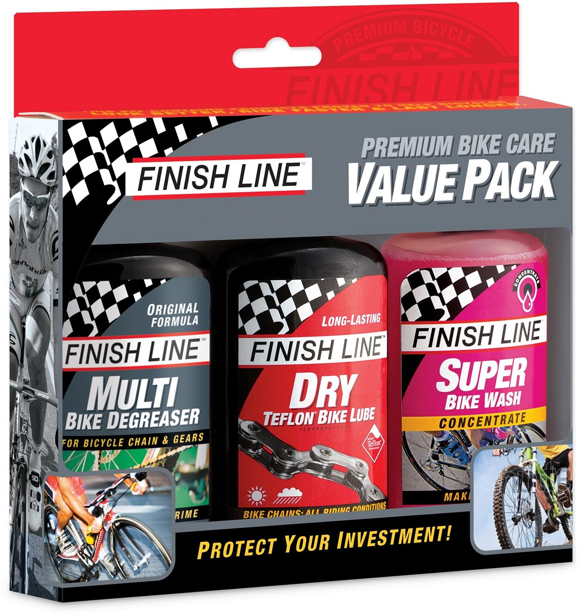 Finish Line Bike Care Summer Value Pack product image