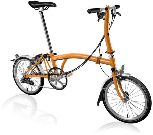 Brompton S6L - Orange 2020 - Folding Bike product image