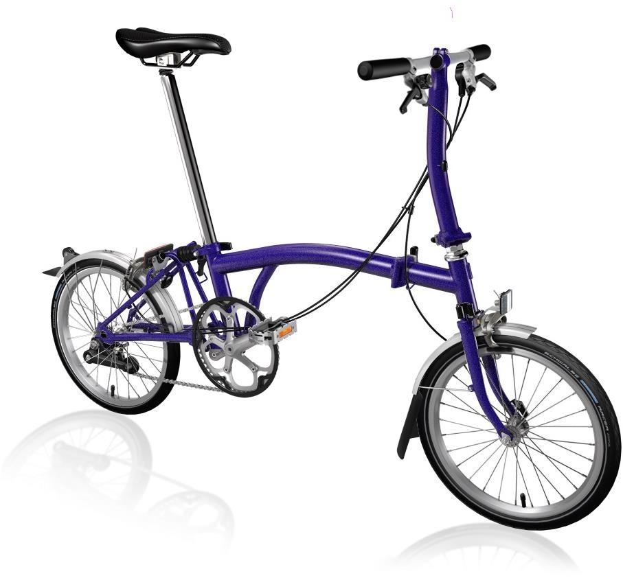 Brompton S2L - Purple 2020 - Folding Bike product image