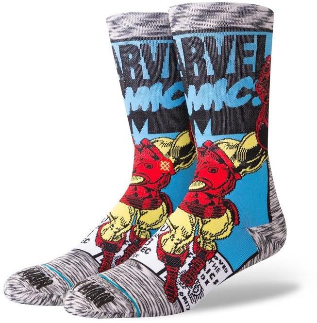 Stance Iron Man Comic Crew Socks product image