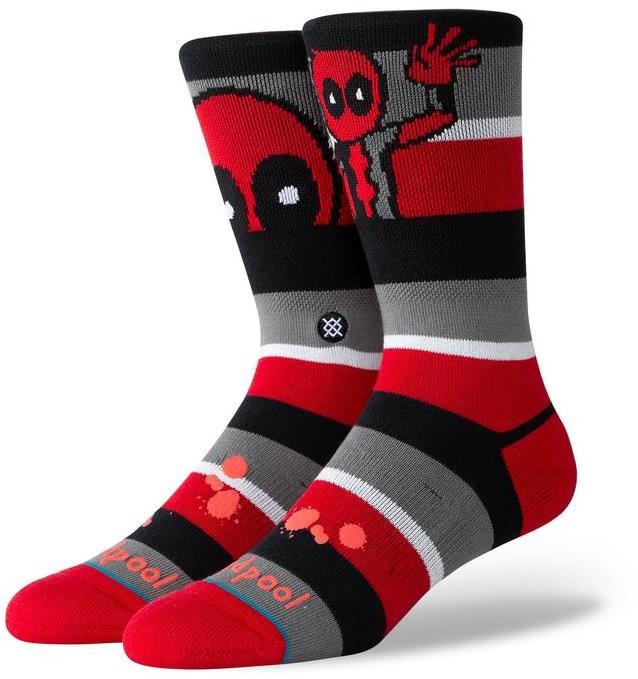 Stance Deadpool Stripe Crew Socks product image