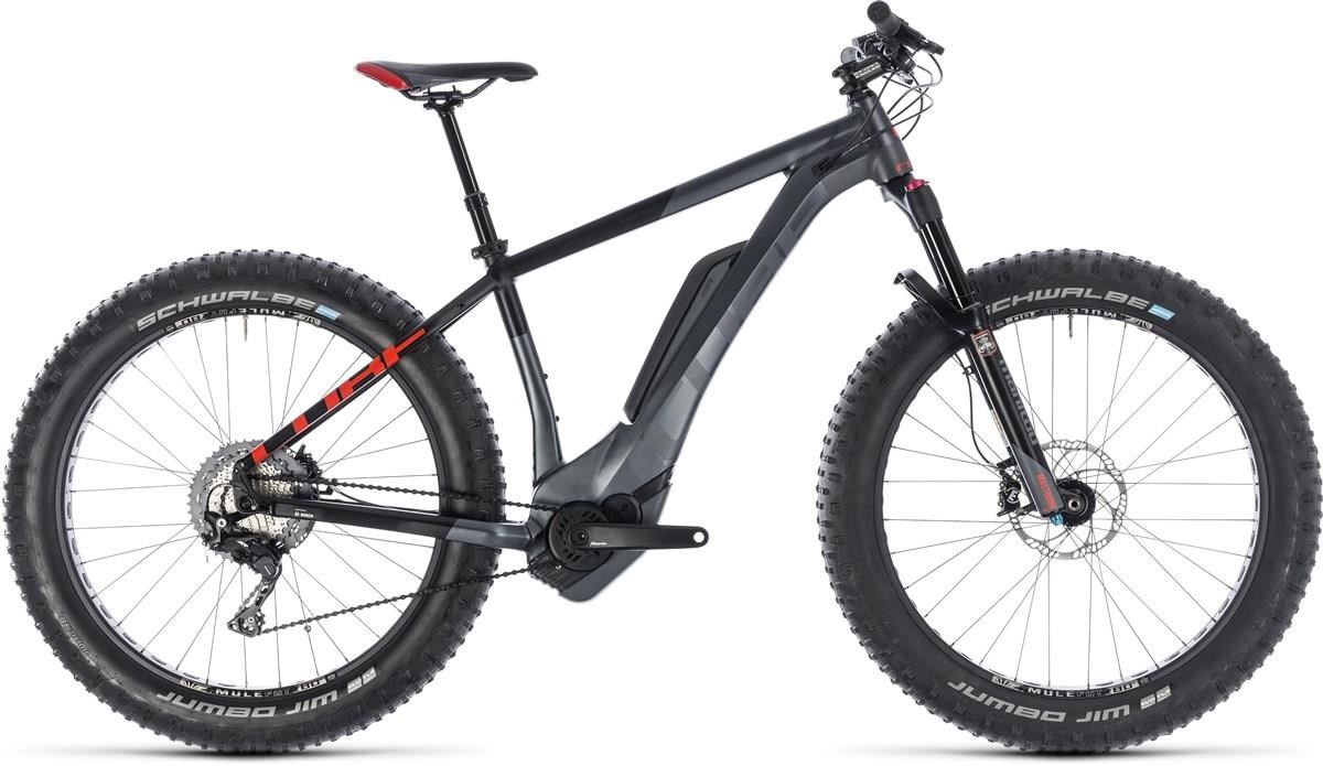 Cube Nutrail Hybrid 500 Fat Bike - Nearly New - 17" 2019 - Electric Mountain Bike product image