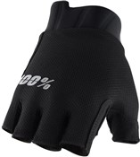 100% Exceeda Gel Mitts / Short Finger MTB Cycling Gloves
