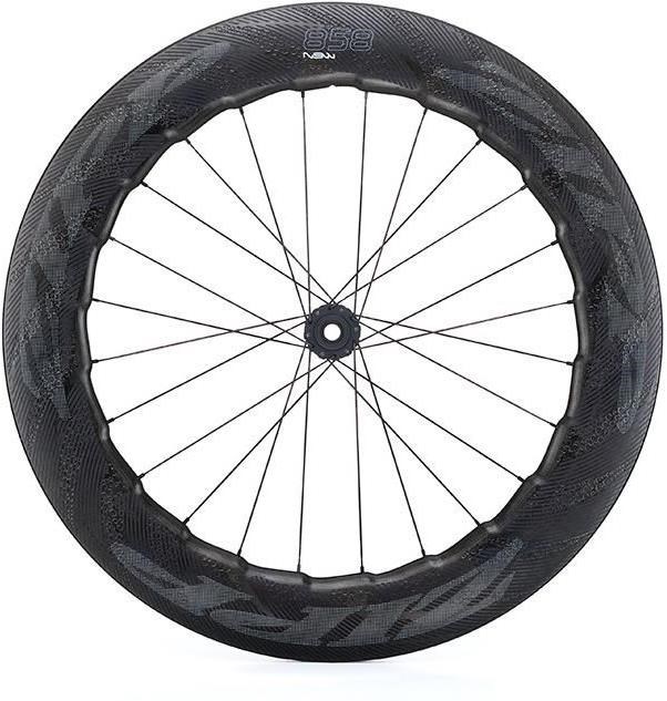 Zipp 858 NSW Carbon Clincher Centre Lock Disc Brake Front Road Wheel product image