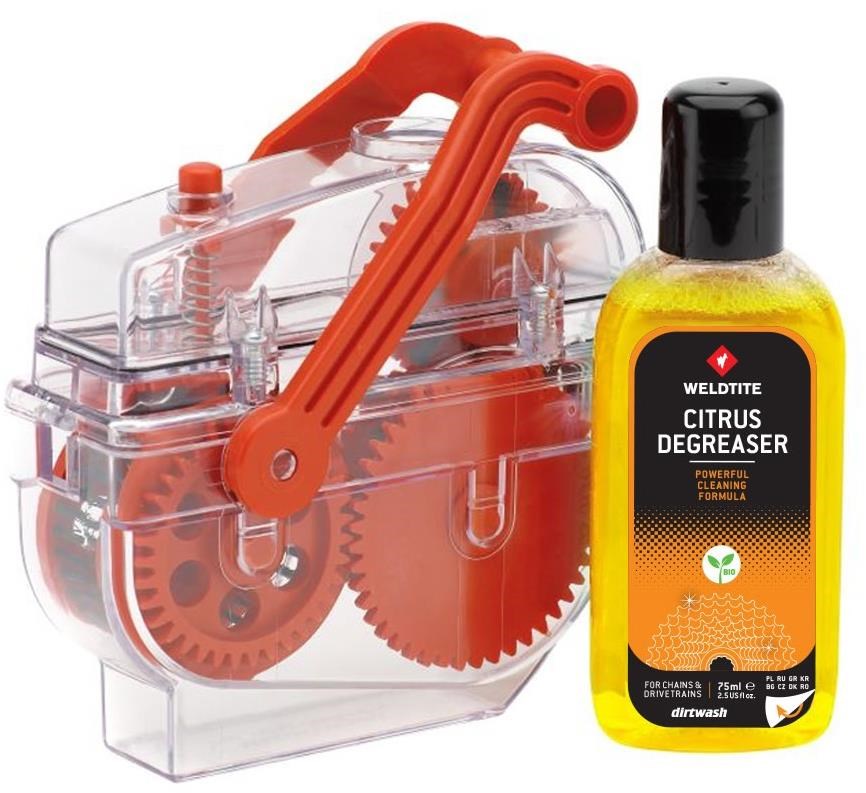 Weldtite Chain Cleaner Machine Plus 75ml Citrus Degreaser product image