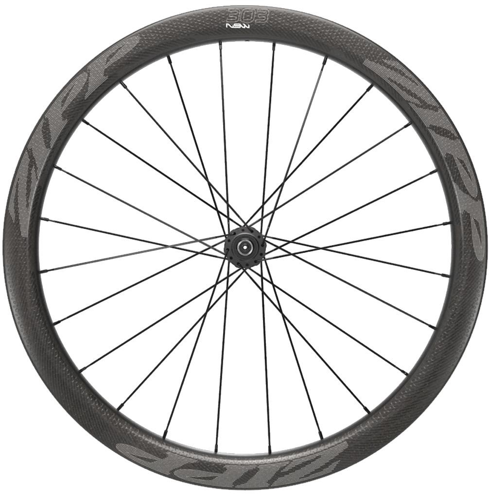 Zipp 303 NSW Carbon Clincher Tubeless Center Lock Disc Brake Front Road Wheel product image