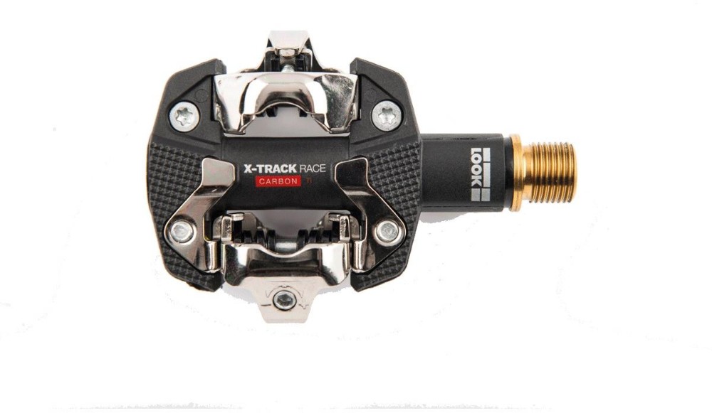X-Track Race Carbon Ti MTB Pedal with Cleats image 1