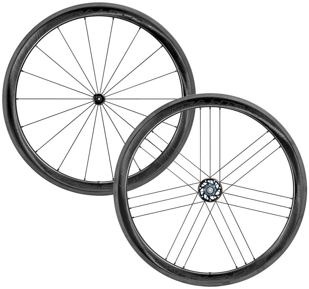 Campagnolo Bora WTO 45 Dark Label 2-Way Fit Clincher Wheelset product image