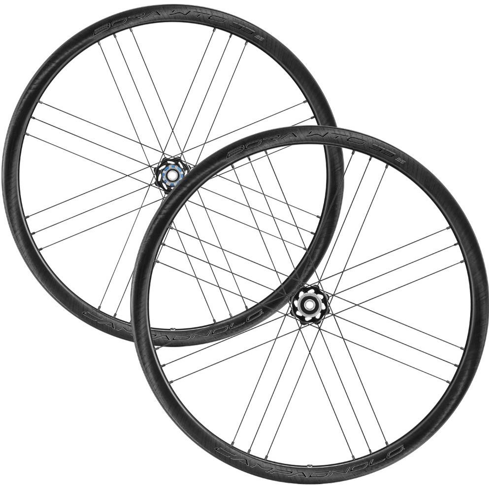 Bora WTO 33 Dark Label 2-Way Fit Disc Clincher Wheelset image 0