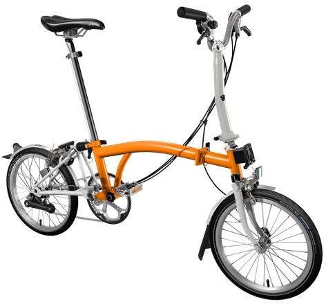 Brompton M6L - Orange 2020 - Folding Bike product image