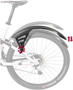Zefal Deflector RS75 Rear Mudguard