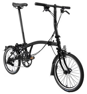 brompton m6l black edition folding bike