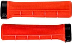 Brand-X Half Waffle Lock On Handlebar Grips