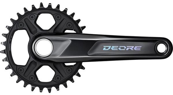 Deore FC-M6100 2-piece design 52 mm chainline 12-speed chainset image 0